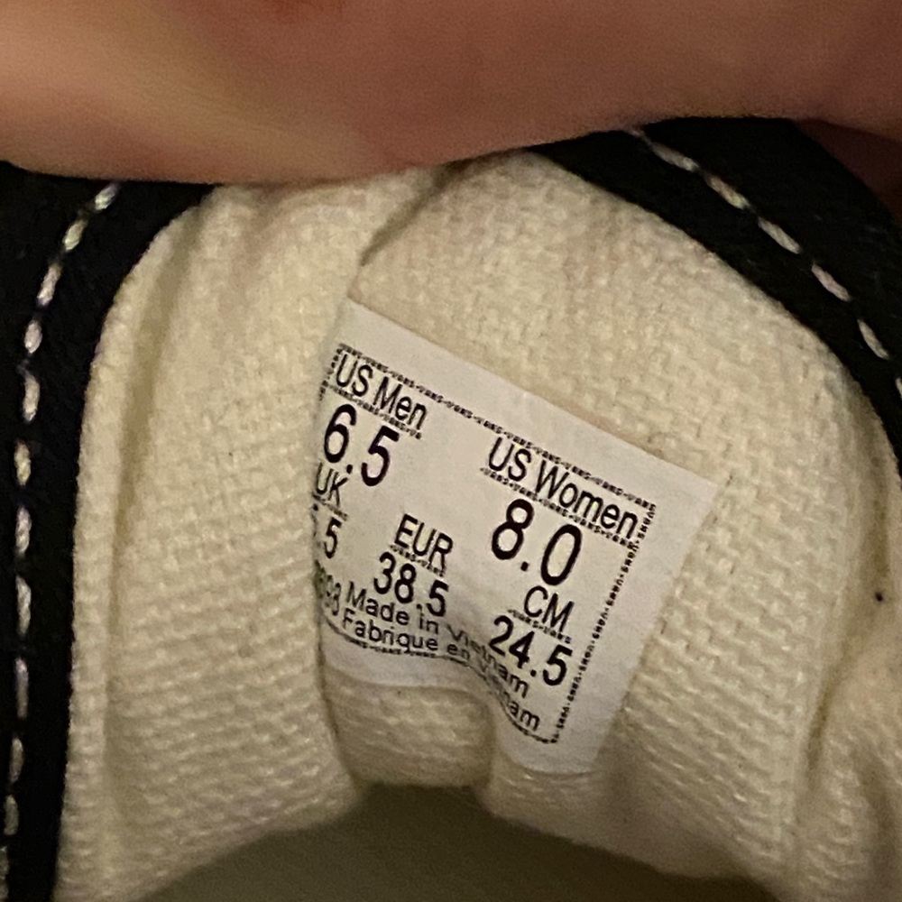 *SOLD* Checkerboard vans - Picture 3 of 3
